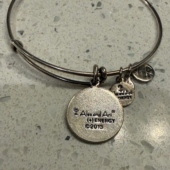 Alex and Ani Silver “L” Charm Bracelet - Picture 5 of 6